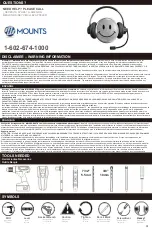 Preview for 2 page of MW MOUNTS MW120F44 Instruction Manual