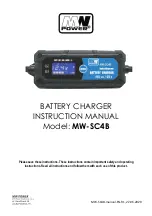 MW POWER MW-SC4B Instruction Manual preview