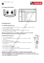 Preview for 9 page of MW TOOLS 195330004 Manual