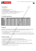 Предварительный просмотр 2 страницы MW TOOLS 72231 3505 Manual