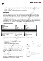 Предварительный просмотр 7 страницы MW TOOLS 722316578 Manual