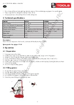 Предварительный просмотр 9 страницы MW TOOLS 724563003 Manual