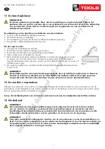 Preview for 7 page of MW TOOLS 754563090 Manual