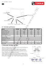 Preview for 9 page of MW TOOLS 754750140 Manual