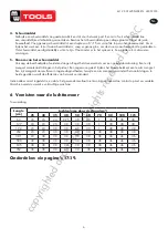 Preview for 6 page of MW TOOLS 754751442 Manual