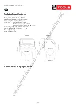 Предварительный просмотр 17 страницы MW TOOLS 754751990 Manual