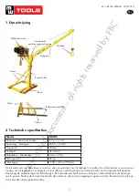 Предварительный просмотр 2 страницы MW TOOLS 754753111 Manual