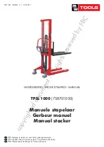 MW TOOLS 758701000 Manual preview