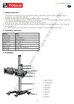 Preview for 10 page of MW TOOLS 829000301 Manual