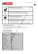 Предварительный просмотр 32 страницы MW TOOLS 829300220 Manual