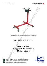 Предварительный просмотр 1 страницы MW TOOLS CAT 1000 Manual