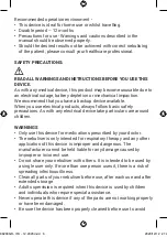 Preview for 4 page of MX HEALTH MX86200GR User Manual