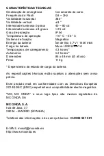 Preview for 7 page of Mx Onda LEV7200 Instruction Manual