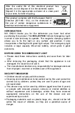 Preview for 11 page of Mx Onda LEV7200 Instruction Manual