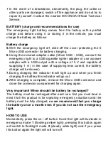 Preview for 12 page of Mx Onda LEV7200 Instruction Manual