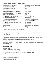 Preview for 16 page of Mx Onda LEV7200 Instruction Manual