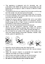 Preview for 59 page of Mx Onda MX-AS2060 Instruction Manual