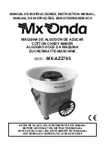 Mx Onda MX-AZ2765 Instruction Manual preview