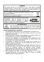 Preview for 3 page of Mx Onda MX-AZ2765 Instruction Manual