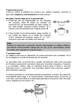 Preview for 6 page of Mx Onda MX-BB2500 Instruction Manual