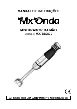 Preview for 9 page of Mx Onda MX-BB2500 Instruction Manual