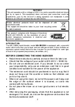 Preview for 18 page of Mx Onda MX-BB2500 Instruction Manual