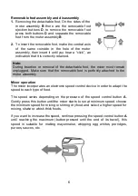 Preview for 22 page of Mx Onda MX-BB2500 Instruction Manual