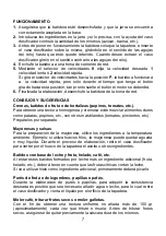 Preview for 7 page of Mx Onda MX-BBM2151 Instruction Manual