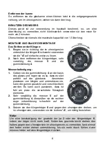 Предварительный просмотр 22 страницы Mx Onda MX-BBM2151 Instruction Manual