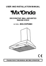 Предварительный просмотр 27 страницы Mx Onda MX-CDP2680 User And Installation Manual