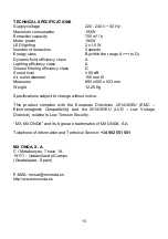 Preview for 45 page of Mx Onda MX-CDP2686 User And Installation Manual