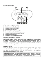 Preview for 6 page of Mx Onda MX-CE2254 Instruction Manual