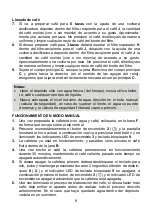 Preview for 9 page of Mx Onda MX-CE2254 Instruction Manual