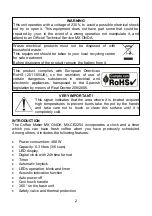 Предварительный просмотр 26 страницы Mx Onda MX-CE2254 Instruction Manual