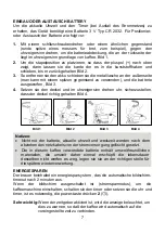 Предварительный просмотр 43 страницы Mx Onda MX-CE2254 Instruction Manual