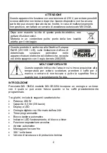 Предварительный просмотр 62 страницы Mx Onda MX-CE2254 Instruction Manual