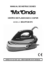 Mx Onda MX-CPV2037C Instruction Manual предпросмотр