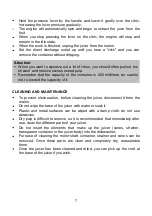 Preview for 15 page of Mx Onda MX-EZ2230 Instruction Manual