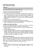 Preview for 44 page of Mx Onda MX-FR2126 Instruction Manual