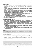 Preview for 42 page of Mx Onda MX-FR2127 Instruction Manual