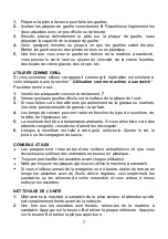 Preview for 23 page of Mx Onda MX-GR2165 Instruction Manual