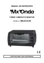 Предварительный просмотр 8 страницы Mx Onda MX-HC2159 Instruction Manual