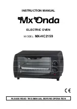 Предварительный просмотр 31 страницы Mx Onda MX-HC2159 Instruction Manual