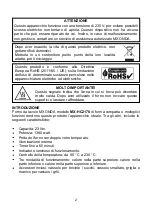 Preview for 32 page of Mx Onda MX-HC2178 Instruction Manual