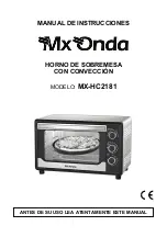 Mx Onda MX-HC2181 Instruction Manual предпросмотр