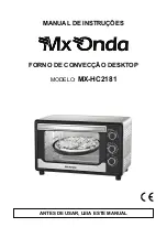 Preview for 11 page of Mx Onda MX-HC2181 Instruction Manual