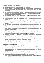 Preview for 13 page of Mx Onda MX-HC2181 Instruction Manual