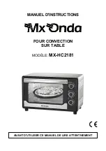 Preview for 31 page of Mx Onda MX-HC2181 Instruction Manual