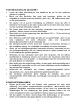 Preview for 43 page of Mx Onda MX-HC2181 Instruction Manual