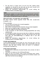 Preview for 49 page of Mx Onda MX-HC2181 Instruction Manual